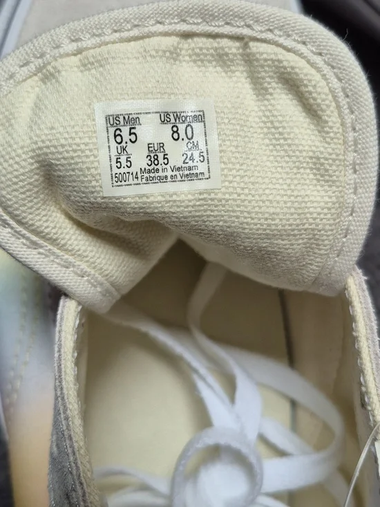 Vans Old Skool Unisex Aura Shift Suede Beige & Pastel Sneakers SZ 6.5 M/8 W, NWT - Picture 5 of 14